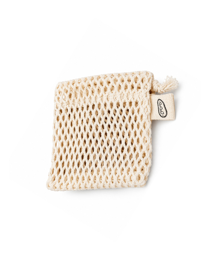 Pack porte savon aimanté + filet sauve savon