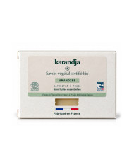 Savon végétal certifié bio AMANDINE Karandja 100g