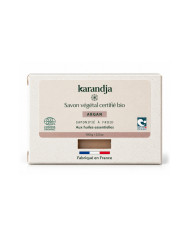 Savon végétal certifié bio ARGAN Karandja 100g