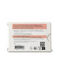 Savon végétal certifié bio ARGAN RHASSOUL