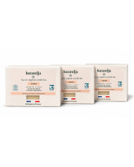 Savon végétal certifié bio CAPRA (Pack de 3) Karandja