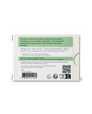 Savon végétal certifié bio AMANDINE (Pack de 3)