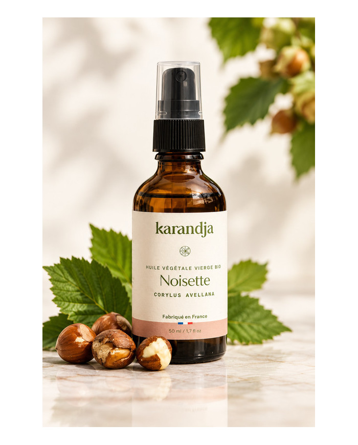 Huile végétale bio NOISETTE