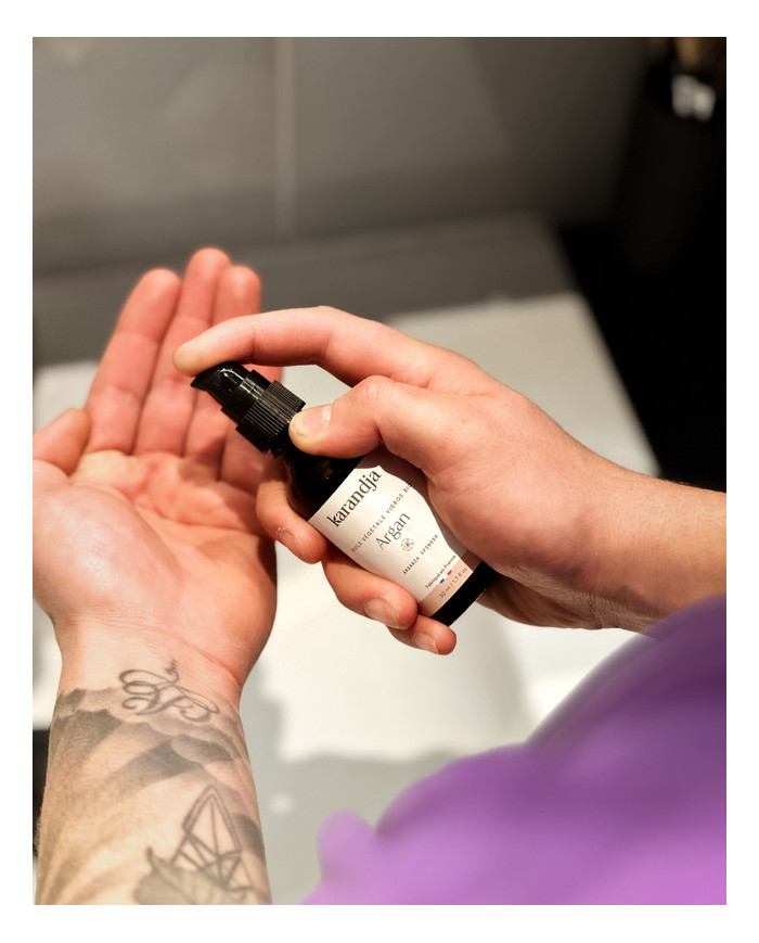 Huile végétale certifiée bio ARGAN
