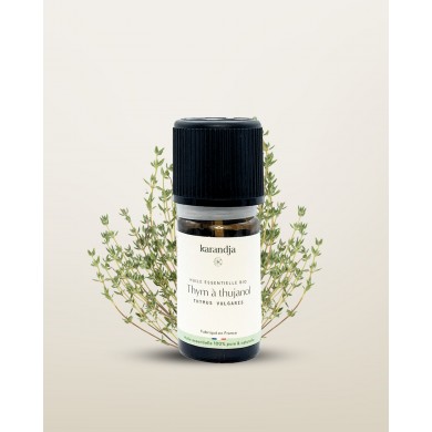 Huile essentielle bio THYM A THUJANOL Karandja 5ml