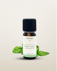 Huile essentielle bio BASILIC TROPICAL Karandja 10ml