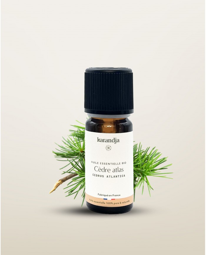 Huile essentielle bio CEDRE DE L'ATLAS Karandja 10ml