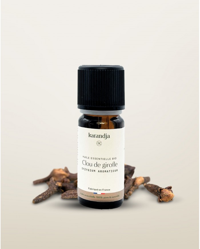 Huile essentielle bio CLOU DE GIROFLE Karandja 10ml