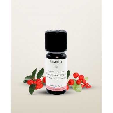 Huile essentielle bio GAULTHERIE ODORANTE Karandja 10ml