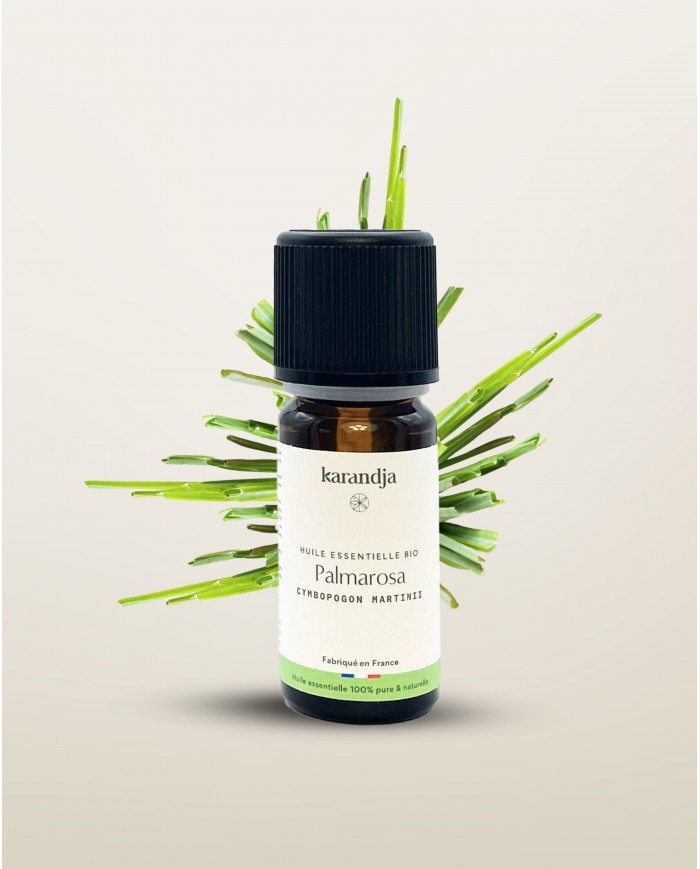 Huile essentielle bio PALMAROSA Karandja 10ml