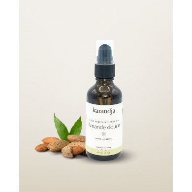 Huile végétale Bio AMANDE DOUCE Karandja 50ml