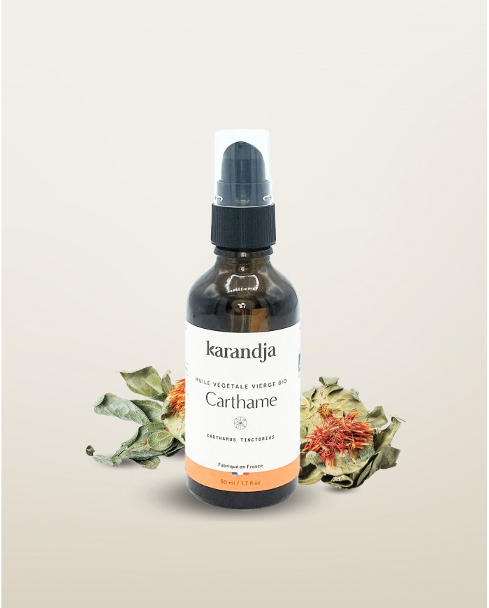 Huile végétale Bio CARTHAME Karandja 50ml