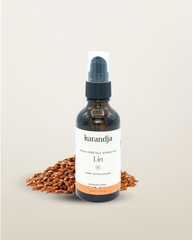 Huile végétale bio LIN