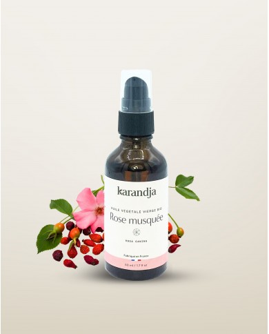 Huile végétale bio ROSE MUSQUEE Karandja 50ml