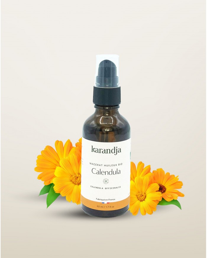 Macérat huileux bio CALENDULA 100% origine France 50ml