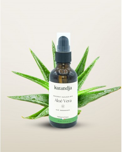 Macérat huileux bio ALOE VERA Karandja 50ml