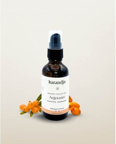 Macérat huileux bio ARGOUSIER Karandja 50ml