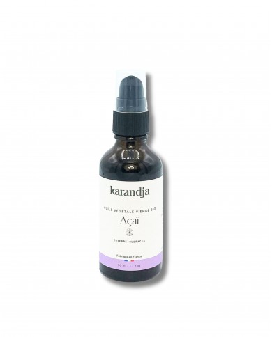 Huile végétale certifiée bio ACAI