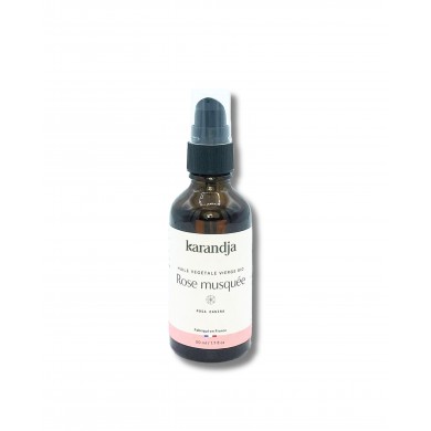 Huile végétale certifiée bio ROSE MUSQUEE