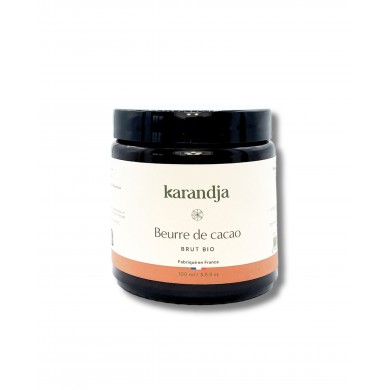 Beurre végétal certifié bio CACAO