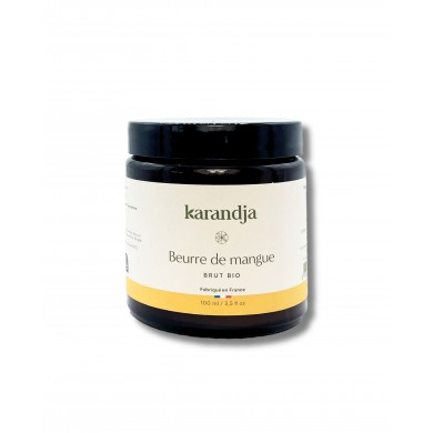 Beurre végétal certifié bio MANGUE