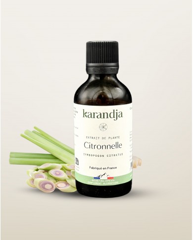 Extrait de plante Bio CITRONNELLE