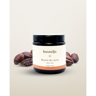 Beurre végétal bio CACAO Karandja 100ml