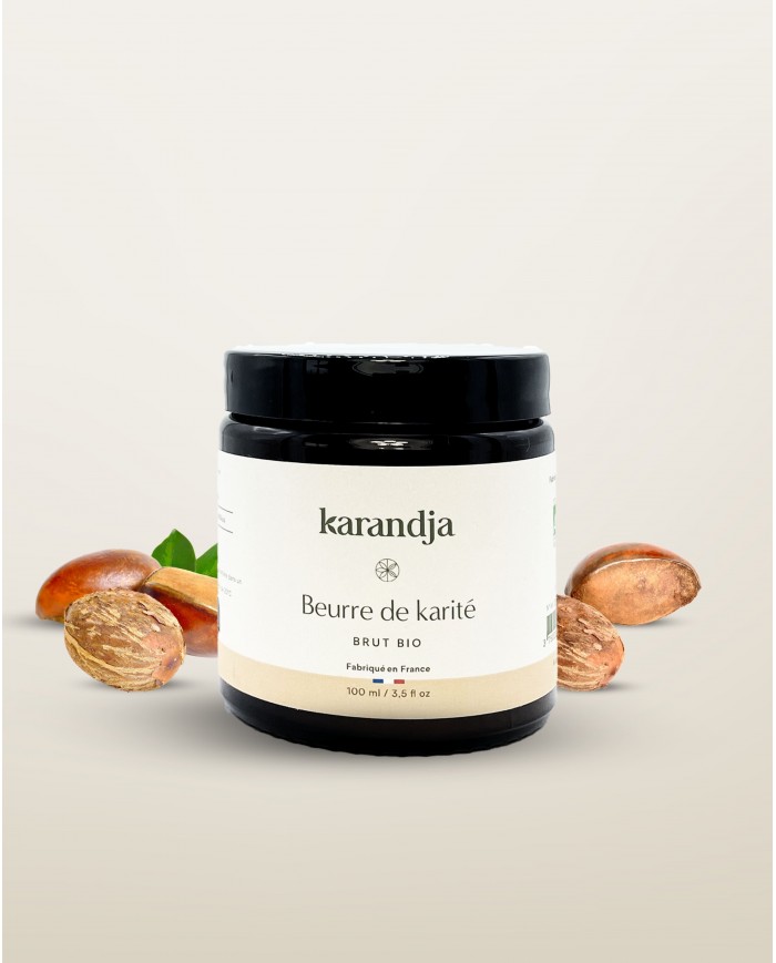 Beurre végétal bio KARITE Karandja 100ml