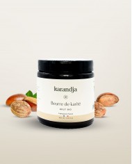 Beurre végétal bio KARITE Karandja 100ml