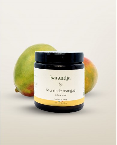 Beurre végétal bio MANGUE Karandja 100ml