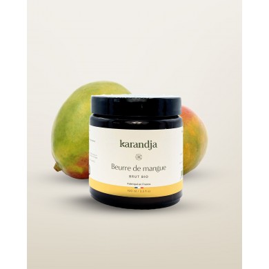 Beurre végétal bio MANGUE Karandja 100ml