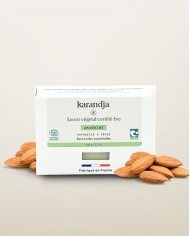 Savon végétal certifié bio AMANDINE Karandja 100g
