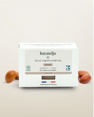 Savon végétal certifié bio ARGAN Karandja 100g