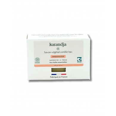 Savon végétal certifié bio ARGOUSIER