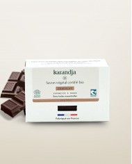 Savon végétal certifié bio CHOCOLAT Karandja 100g