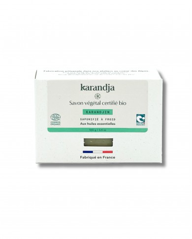 Savon végétal certifié bio KARANDJIN