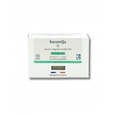 Savon végétal certifié bio KARANDJIN