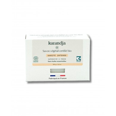 Savon végétal certifié bio KARITE INTENSE
