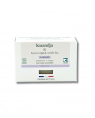 Savon végétal certifié bio LAVANDE