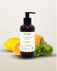 Savon liquide végétal pur olive certifié bio AGRUMES 250 ml