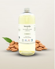 Savon liquide végétal pur olive certifié bio AMANDE 1 L