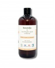 Savon liquide végétal pur olive certifié bio ARGAN FLEUR D’ORANGER 500ml