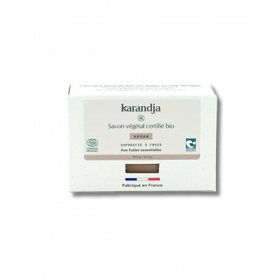 Savon végétal certifié bio ARGAN (Pack de 3)