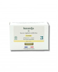 Savon végétal certifié bio CITRON (Pack de 3)