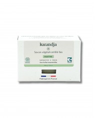 Savon végétal certifié bio MENTHE (Pack de 3)