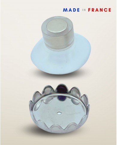 Pack porte savon aimanté + filet sauve savon