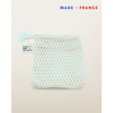 Filet sauve-savon 100 % coton Bio, fait main en France