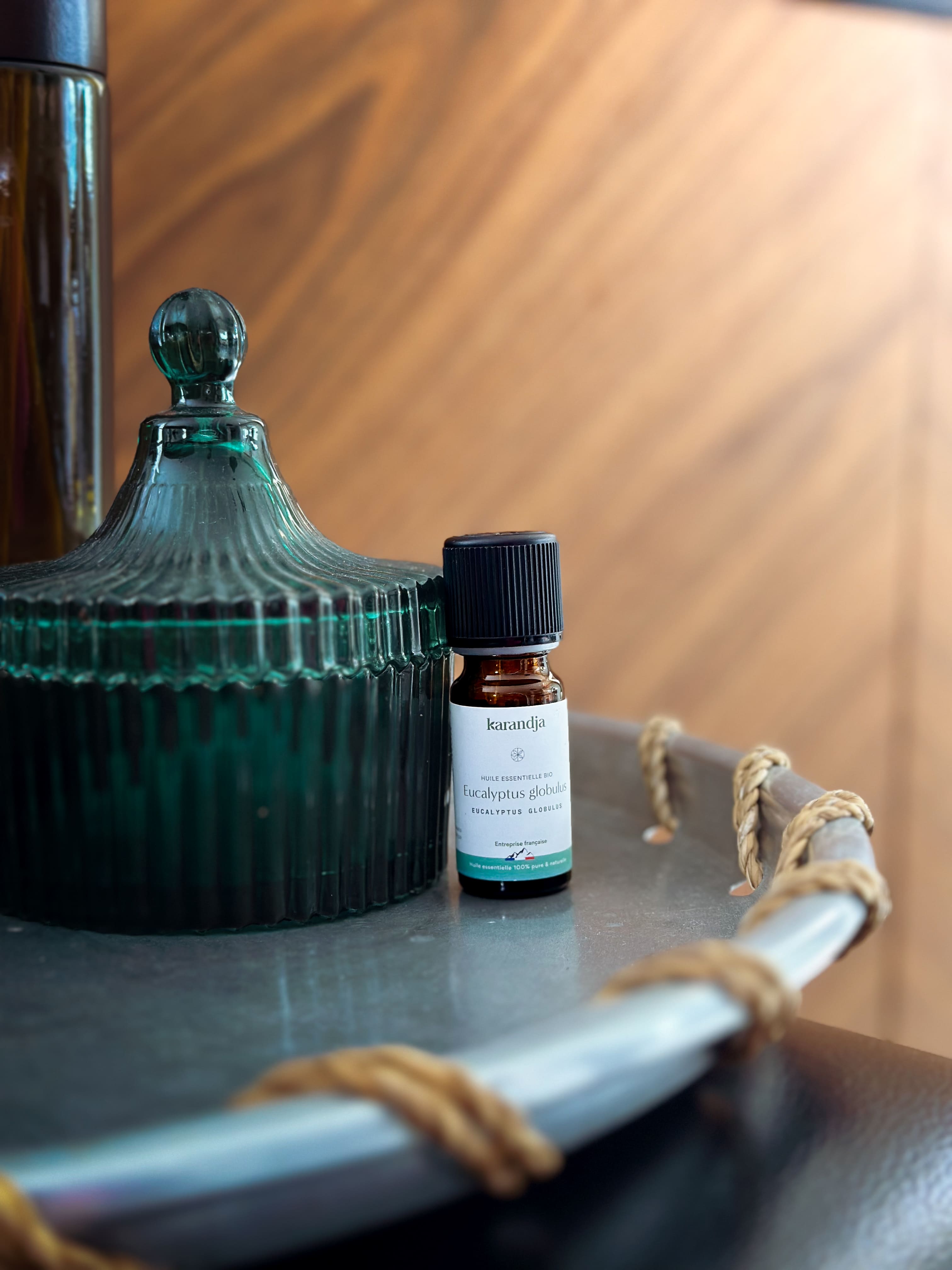flacon huile essentielle d'eucalyptus globulus